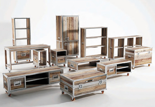 Recycled Teak Wood Furniture by Karpenter - Roadie