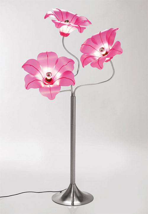 Swing Arm Table Lamp by Kare Design - Flower Shade