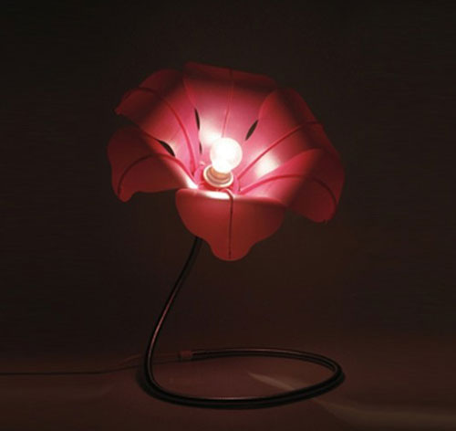 Swing Arm Table Lamp by Kare Design - Flower Shade