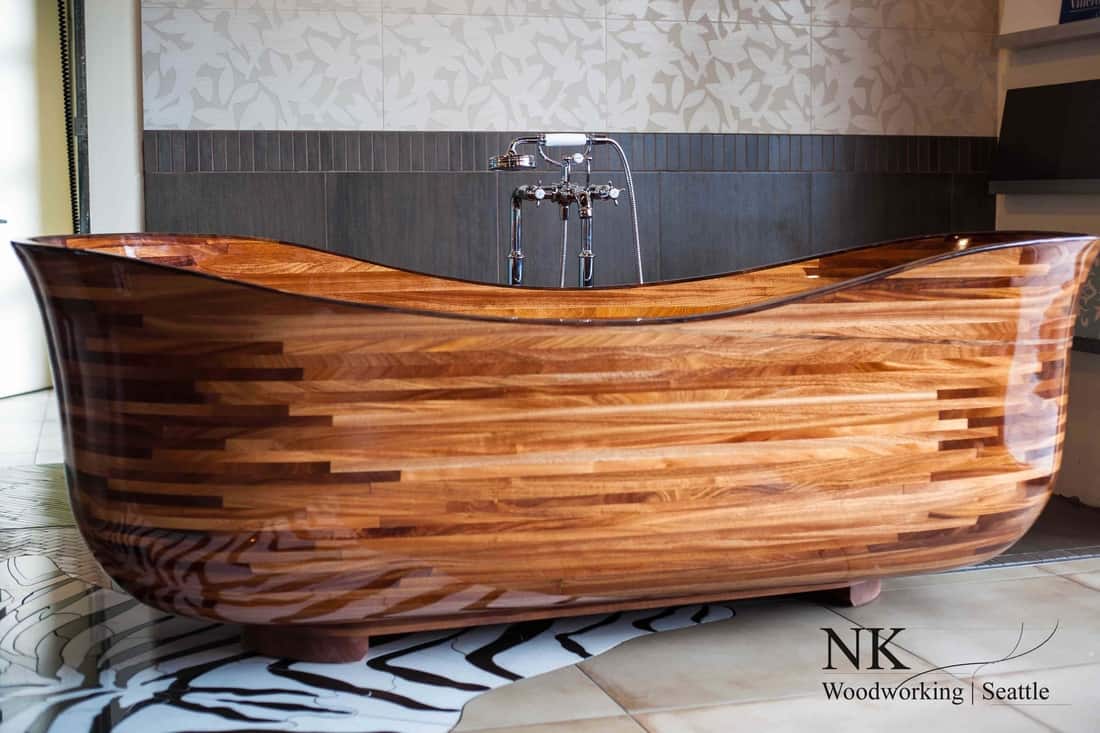 Wooden Bathtubs for Modern Interior Design and Luxury ...