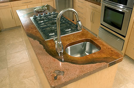  Architectural Design on Concrete Countertop By Absolute Concreteworks   The Absolutely Amazing