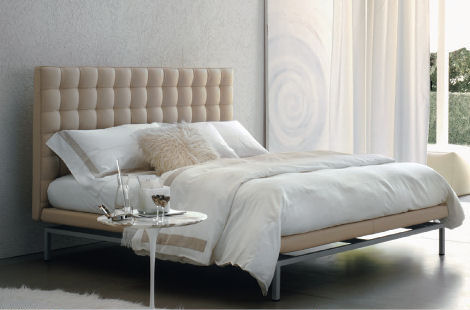 Boss bed design from Alivar - the modern bed by Bruno Rainaldi