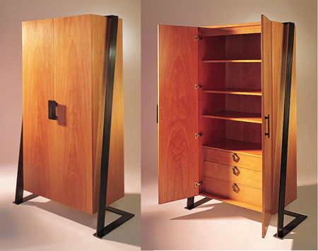 Modern Dining Furniture on Style Wood Furniture By Antoine Proulx   A Luxury Contemporary Armoire