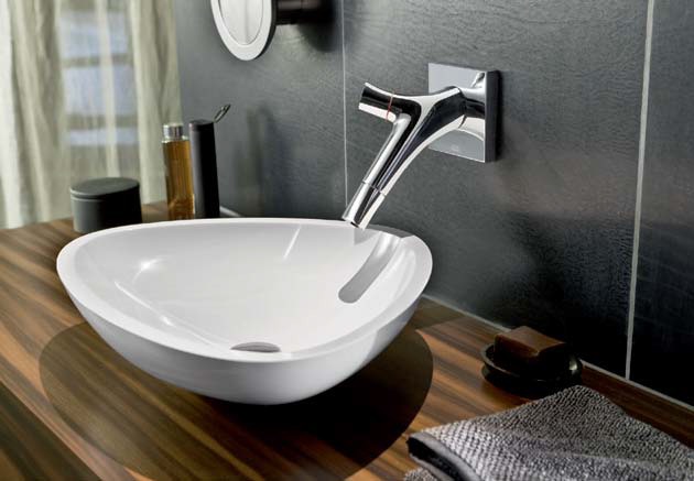 Philippe Stark faucets: Axor Starck Organic by Hansgrohe