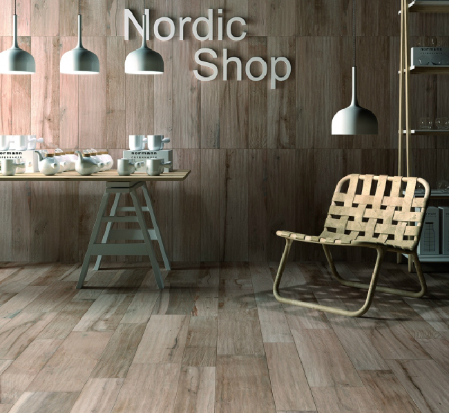 Ceramic Tile That Looks Like Weathered Wood by ABK