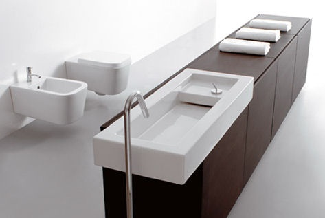 Bathroom Design Gallery on Innovative Italian Bathroom Design   Space Stone Bathroom Line From
