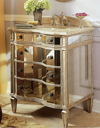 Bathroom Vanity Units on Glamorize Your Bathroom With This Mirror Bathroom Vanity From Cole And