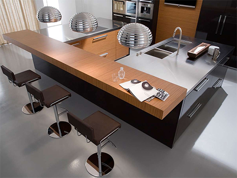 An urban kitchen design for today's lifestyle: the new Salina / Kos