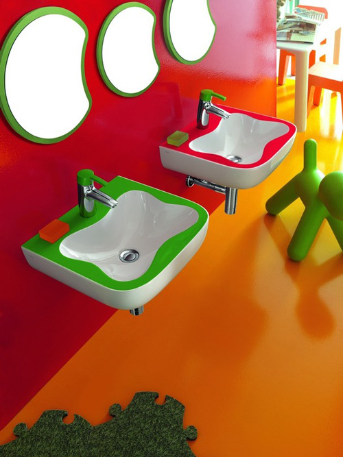 Exciting Bathrooms for Children by Laufen 