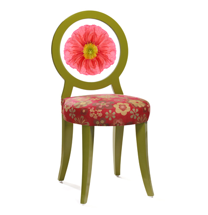 Modern Chairs on Floral Print Chairs   Modern Decorative Chairs By Floral Art