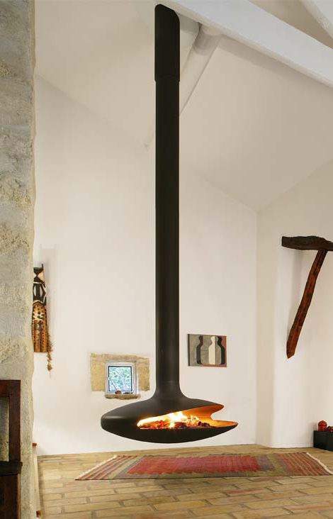 Suspended Fireplace | Modern Eco Bioethanol Fires | Naked 
