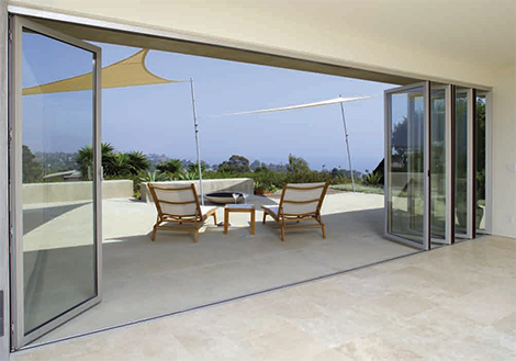 Modern Glass Front Doors on Contemporary Folding Doors For Modern Exterior   Incredibly Cool Doors