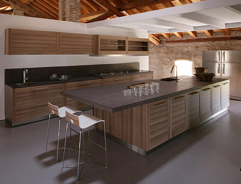 Rustic Kitchen Ideas on Contemporary Kitchen From Ged Cucine   The Fiamma Kitchen