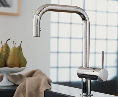 Kitchen Design Minimalist on Grohe Kitchen Faucet   The New Minta Modern Faucet