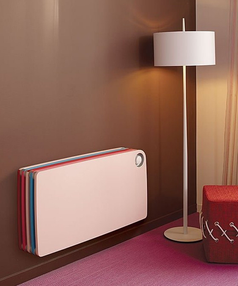 Putting a fun spin on a functional home essential, the Play home radiator by 