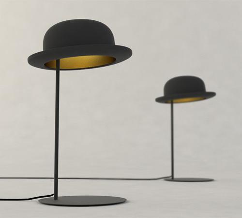 Hat Table Lamp by Jake Phipps
