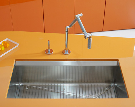 contemporary modern kitchen sink