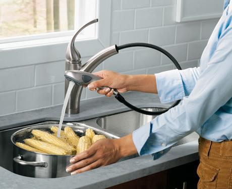 Kohler Kitchen Faucets on Kohler Forte Pullout Kitchen Faucet Pull Out Jpg