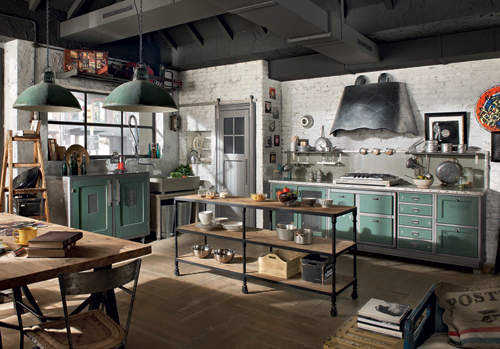 Vintage Style Kitchens by Marchi Group - 1956 and Loft