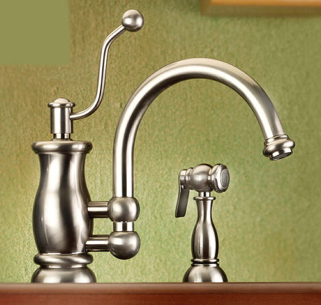 Vintage Kitchen on Vintage Style Kitchen Faucet From Mico   The Seashore Faucet Line
