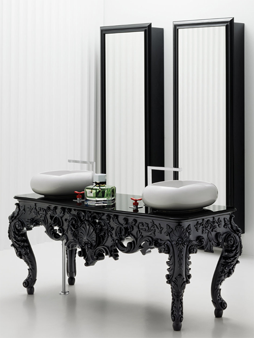 Modern Antique Bathroom Vanities, Consoles, Mirrors - Bisazza 
