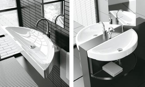 Modern Bathroom Ideas on Modern Bathroom Ideas Cielo Double Oval Sink Jpg