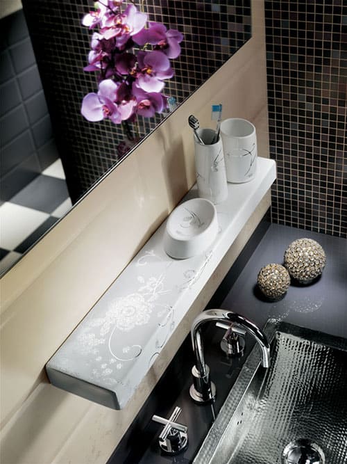 Modern Ceramic Bathroom Accessories by Fap Ceramiche