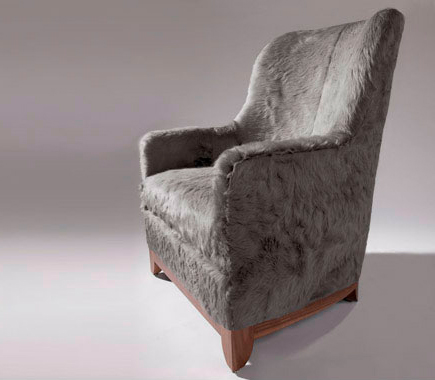 Modern Cowhide Furniture - new Hide Furniture by Kyle Bunting