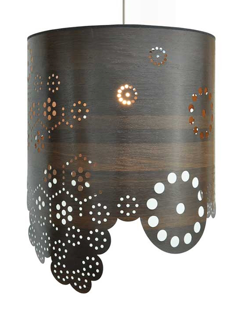 Tall Drum Lamp Shades on Modern Lamp Shade Drum By Skandivis   Perforated Shades