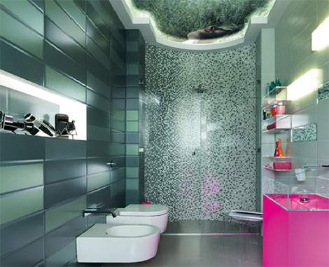  Tile  Bathroom Floor on Modern Wall Tile By Fap   Futura Tiles For Kitchen   Bathroom