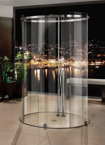 Oval Shower Enclosure by MWE