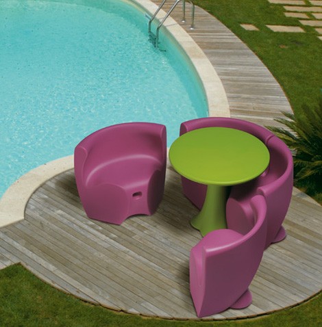 Plastic Outdoor Furniture from MyYour: Fun, Fresh European Design