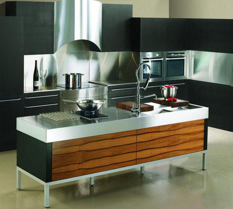 Black Kitchen Cabinets on Luxury Kitchen By Neff The Ash Kitchen