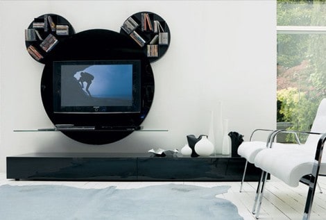 Modern TV Stand by Pacini Cappellini - Mickey Mouse