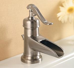 Cost Kitchen on New Ashfield Waterfall Faucet From Price Pfister   Vintage Decor