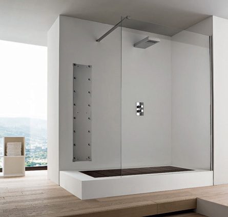 Bathroom Enclosures on Bathroom Ideas  Convertible Shower By Rexa