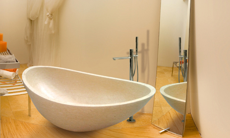 Elegant Bathroom Designs on Elegant Bathroom Design   Oyster Tub By Salvinistile   Bathtubs