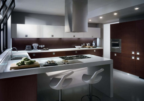 Scavolini contemporary kitchen - the new Mood kitchen design