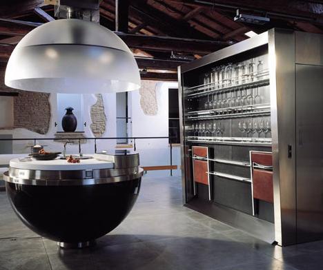 spherical kitchen by sheer