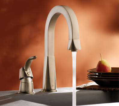 Showhouse Bathroom and Kitchen faucets - new Moen Divine