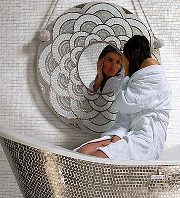 Cheap Bathroom Tiles on Sicis Tile Mosaics 2007   The New Way Of Communication  Expression Of
