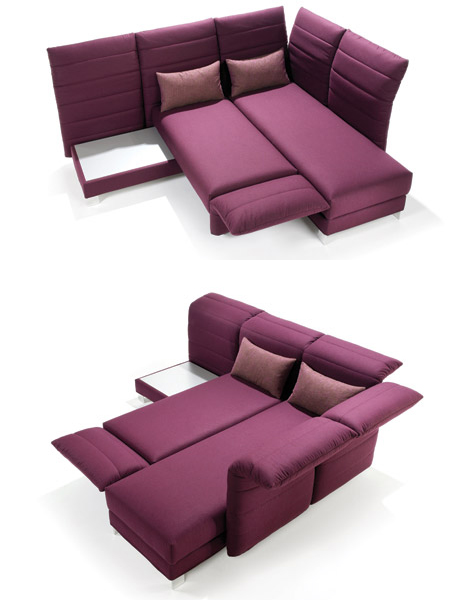 Использование современных моделей раскладных диванов в жилых апартаментах