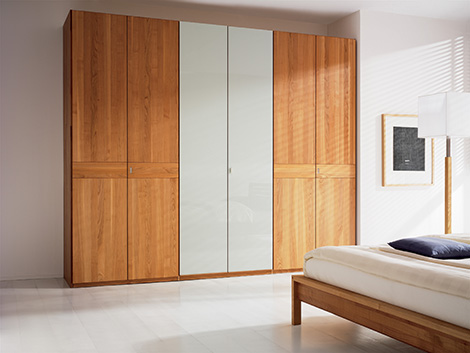 Solid  Bedroom Furniture on Solid Wood Wardrobe By Team 7   Valore Sliding Door Wardrobes Are