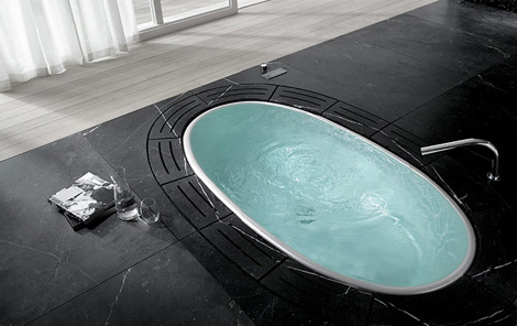 Bathroom Tubs on Bathtub Is A New Sunken Whirlpool Tub That Can Be Left Full With Water