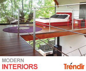 Modern Interiors on Trendir