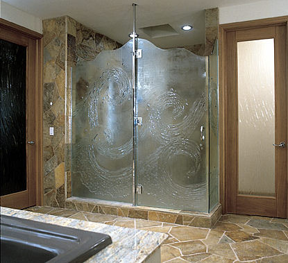 Home Design Minimalist on Glass Shower Doors   Artistic Custom Doors By Ultraglas