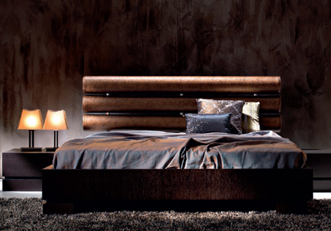 Modern Bed from Varaschin - the Orson bed