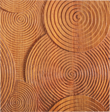 Wood Wall  on Wood Tiles By Ann Sacks New Indah Tile Series