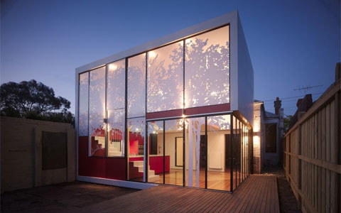 Australian Super-Graphic House - Tattoo House by Andrew Maynard Architects