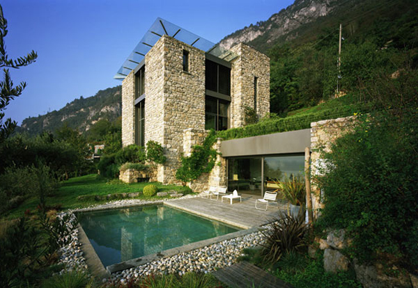 Italian Stone House on Lake Como
